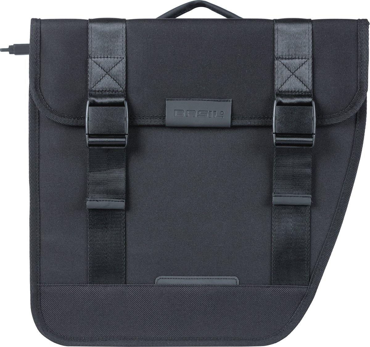 Basil Dubbele Fietstas Tour Mik 28l - - Zwart