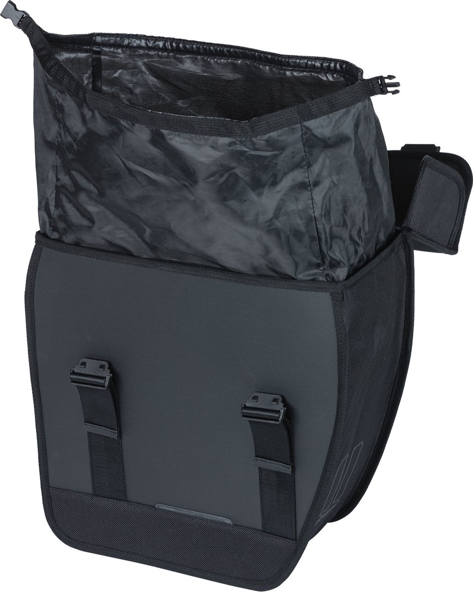 Basil Enkele Fietstas Tour Waterproof Right 14l - - Zwart