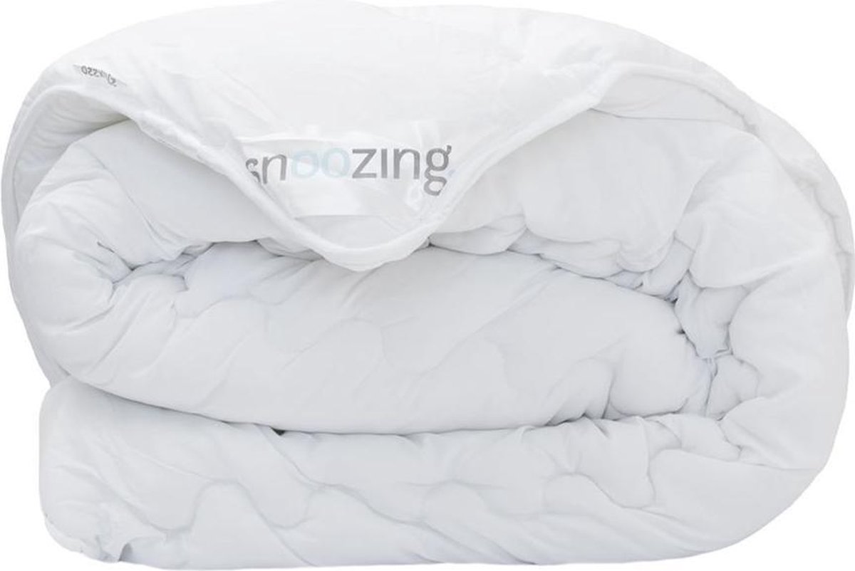 Snoozing Swiss Dreams Synthetisch Dekbed - 2-persoons (200x220 Cm) - Volwassen - Wit