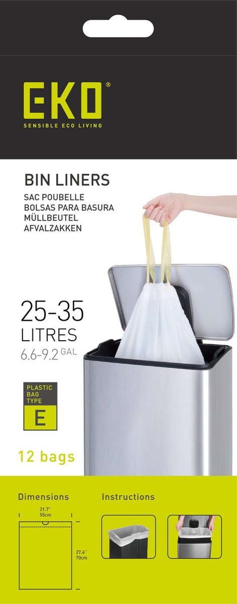 Eko Afvalzak Type E 25-35l