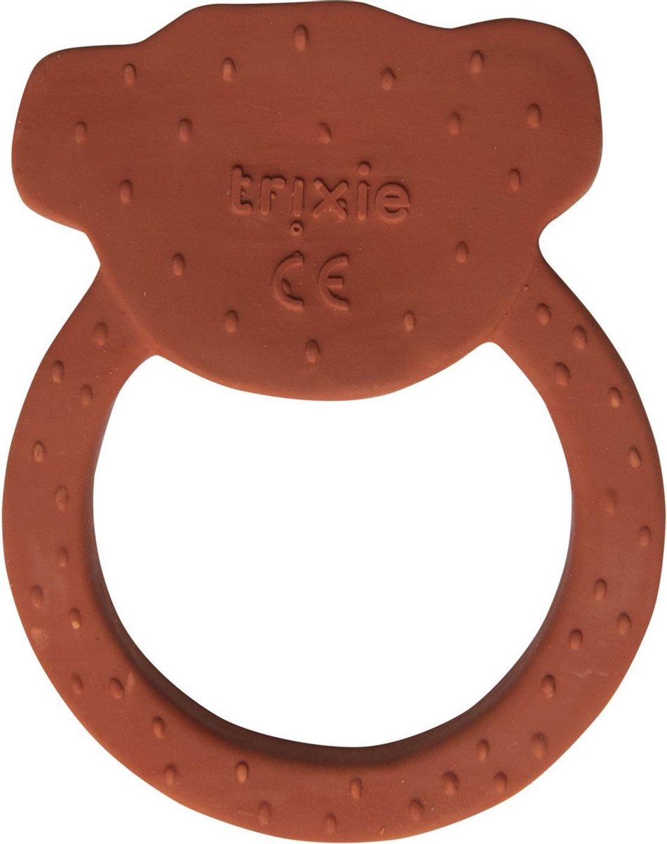 Trixie Bijt- En Badring Mr. Monkey Junior 12 Cm Rubber - Bruin