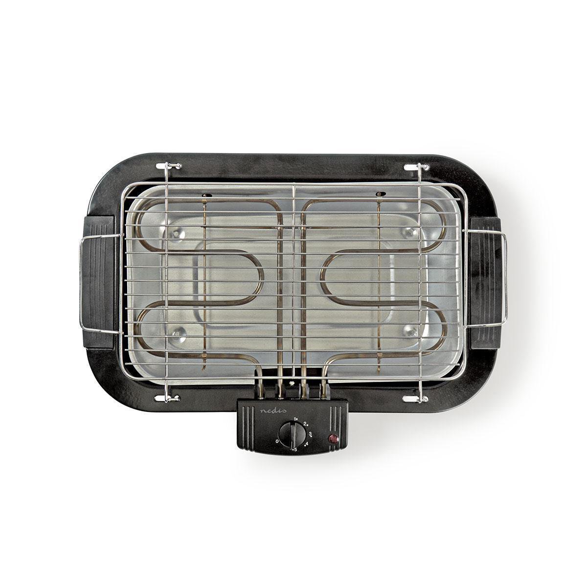 Nedis Elektrische Bbq 0.90 M - Zwart