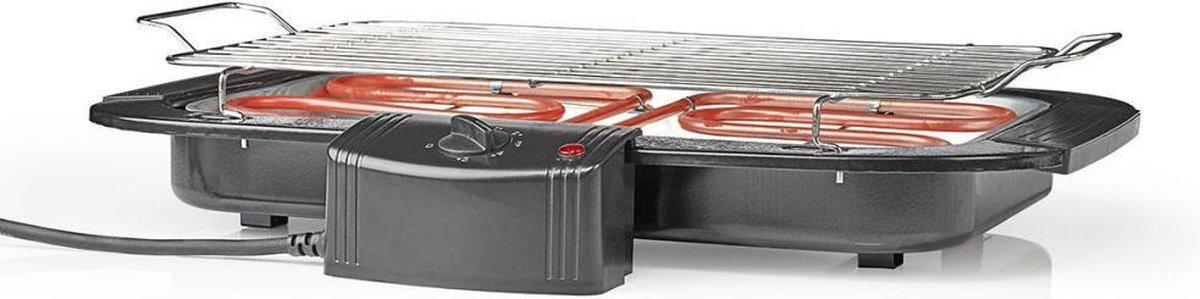 Nedis Elektrische Bbq 0.90 M - Zwart