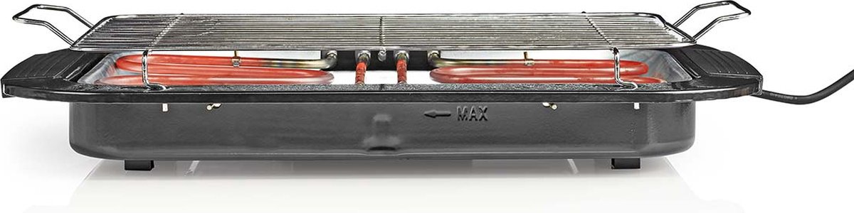 Nedis Elektrische Bbq 0.90 M - Zwart