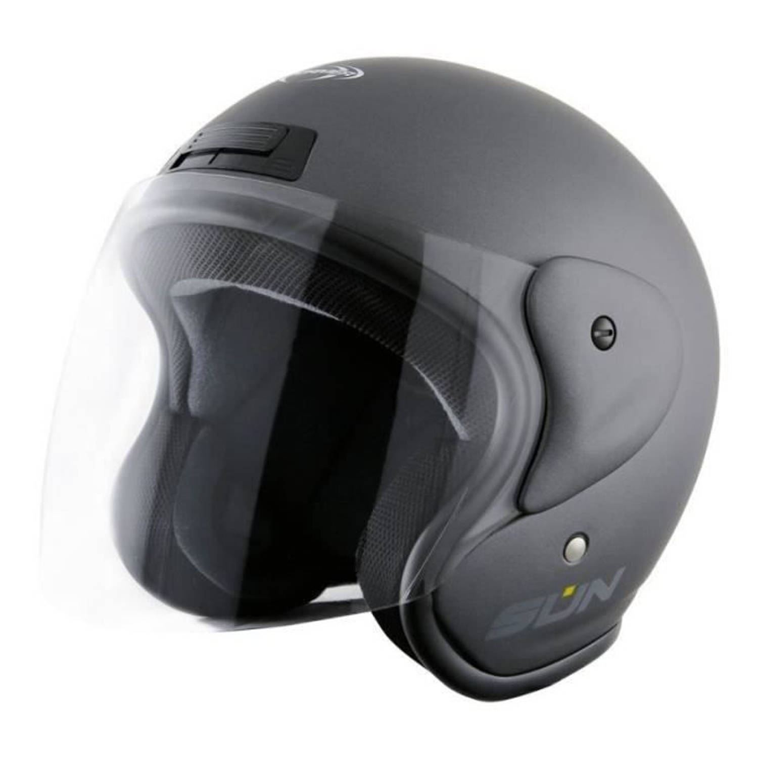 Stormer Jet Sun 2 Motorhelm - Mat - Zwart