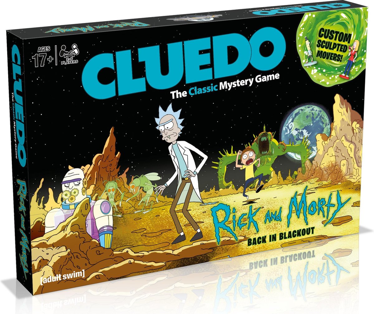 Winning Moves Cluedo Rick And Morty - Engelstalig