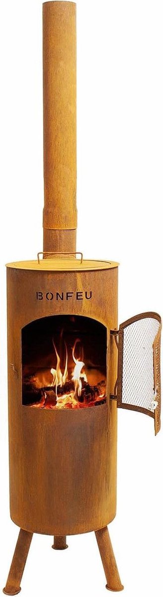 BonFeu Bongiano Lp Roest Tuinhaard - Bruin