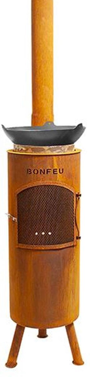 BonFeu Bongiano Lp Roest Tuinhaard - Bruin