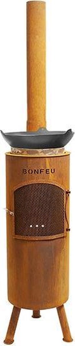 BonFeu Bongiano Lp Roest Tuinhaard - Bruin