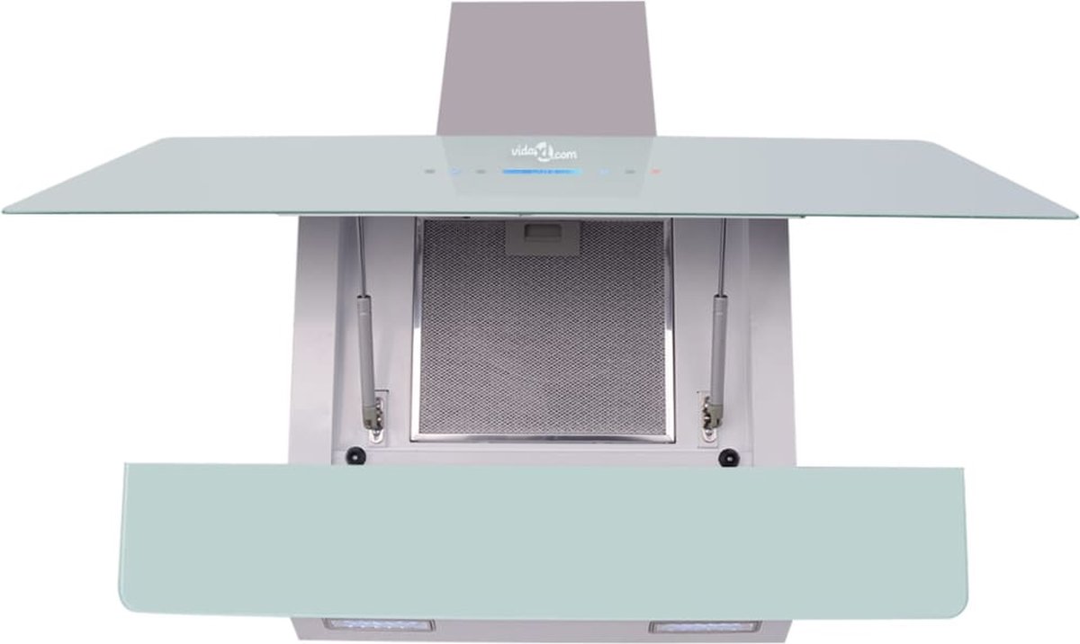 Vidaxl Afzuigkap Met Touch Scherm 900 Mm - Wit