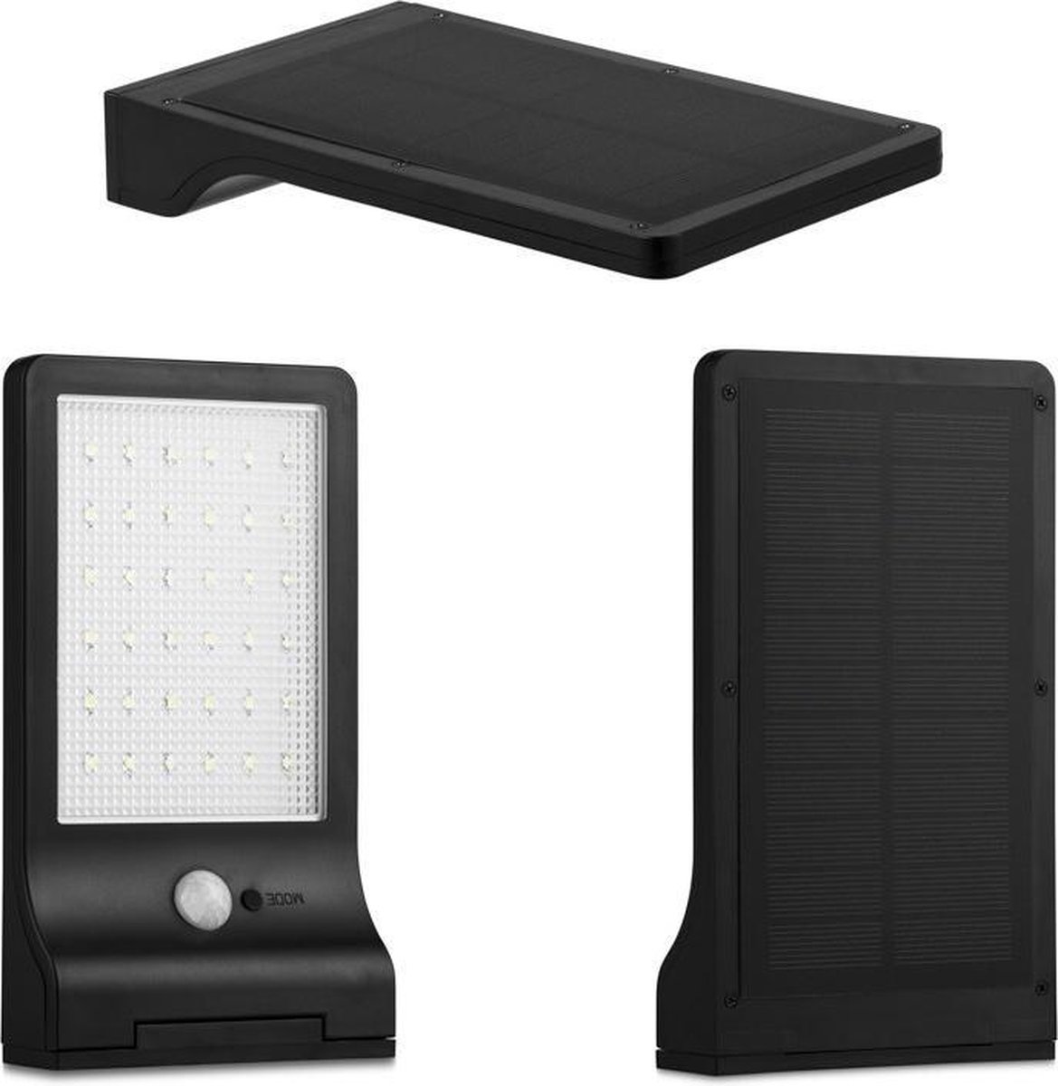 Led Lovers Solar Lamp - Kansas - Waterbestendig - Ip44 - - Zwart