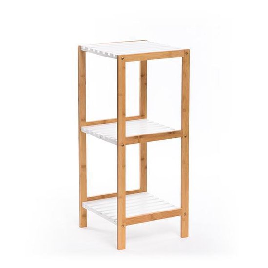 Bathroom Solutions Handdoek Opbergrek Bamboe () - Bruin