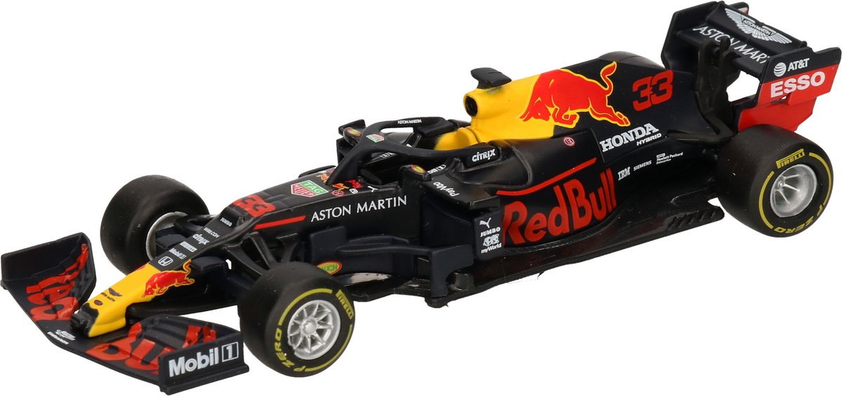 Bburago raceauto Honda RB16 #33 Max Verstappen 1:43 blauw