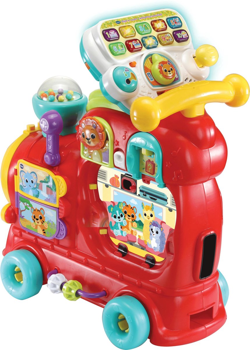 Vtech locomotief Rijd & Leer junior 89 x 25 cm 14 delig
