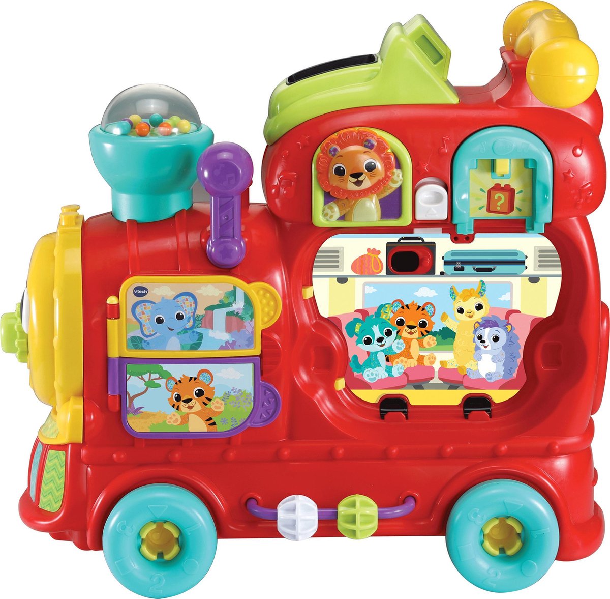 Vtech locomotief Rijd & Leer junior 89 x 25 cm 14 delig