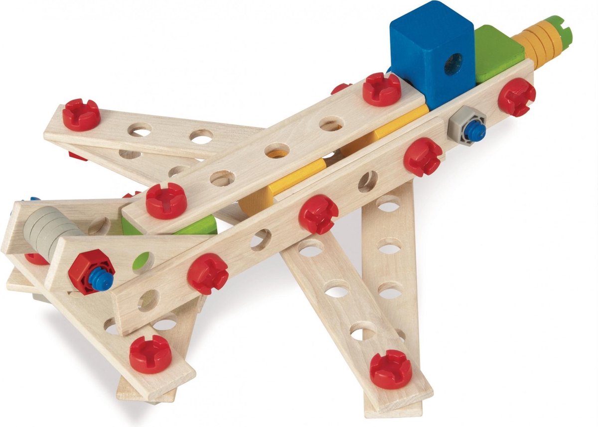 Eichhorn constructieset windmolen junior 112 cm hout 300 delig