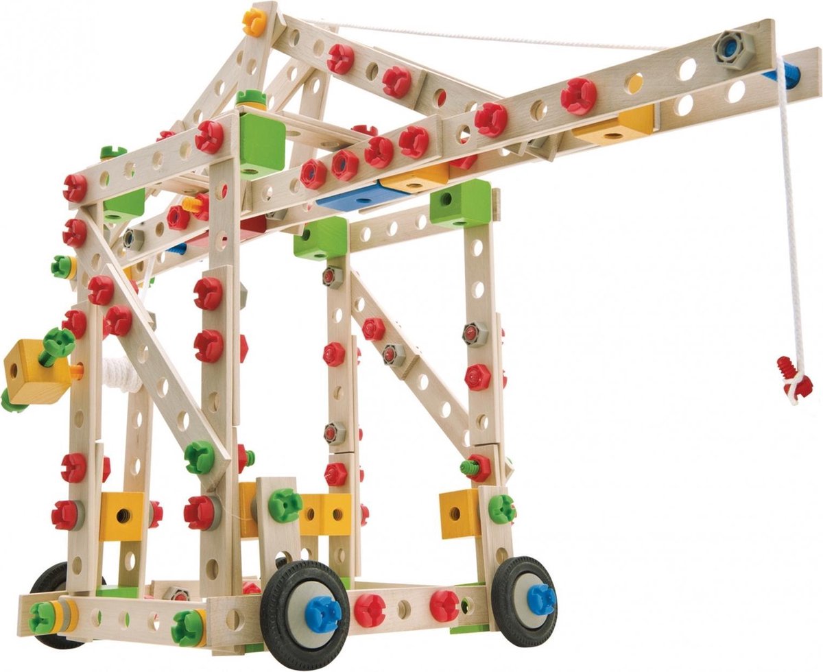 Eichhorn constructieset windmolen junior 112 cm hout 300 delig