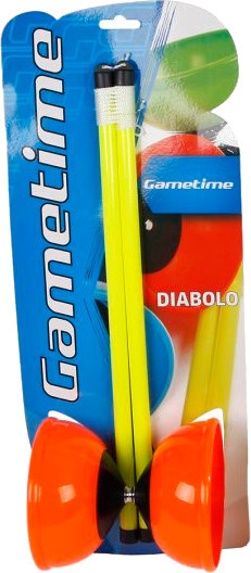 Gametime diabolo junior 36 cm/geel 3 delig - Rood