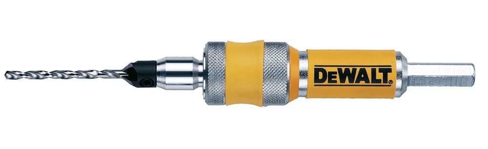 DeWalt Snelkoppeling met houder, maat 8 en Pz2 schroefbit - DT7601-XJ