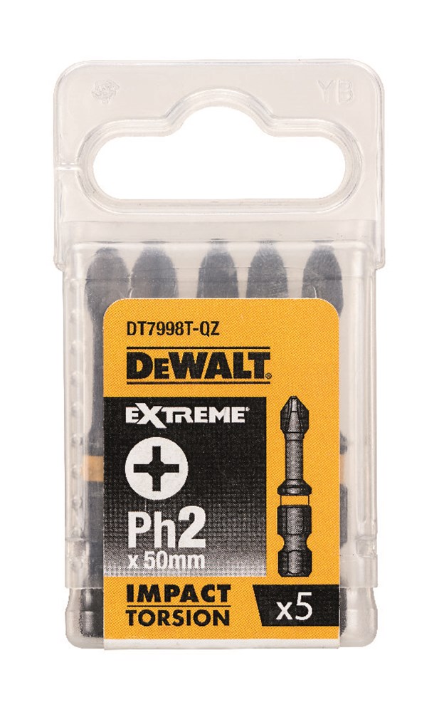 DeWalt IMPACT Torsion 50mm Ph2 - DT7998T-QZ