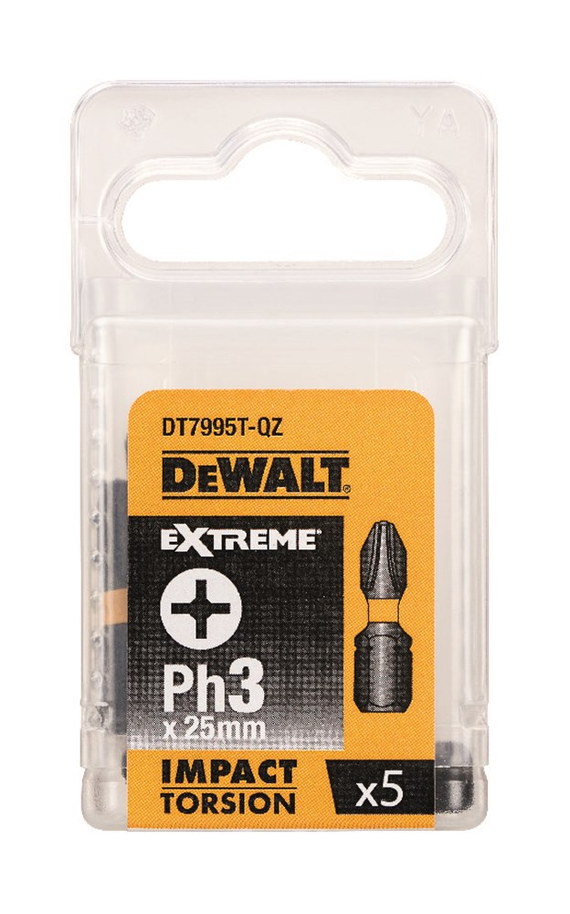 DeWalt IMPACT Torsion 25mm Ph3 - DT7995T-QZ