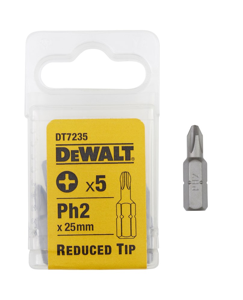 DeWalt 25mm schroefbit met gereduceerde tip - DT7235-QZ