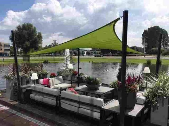 Nesling Vierkant 5,0 X 5,0 X 5,0 X 5,0m, Lime - Groen