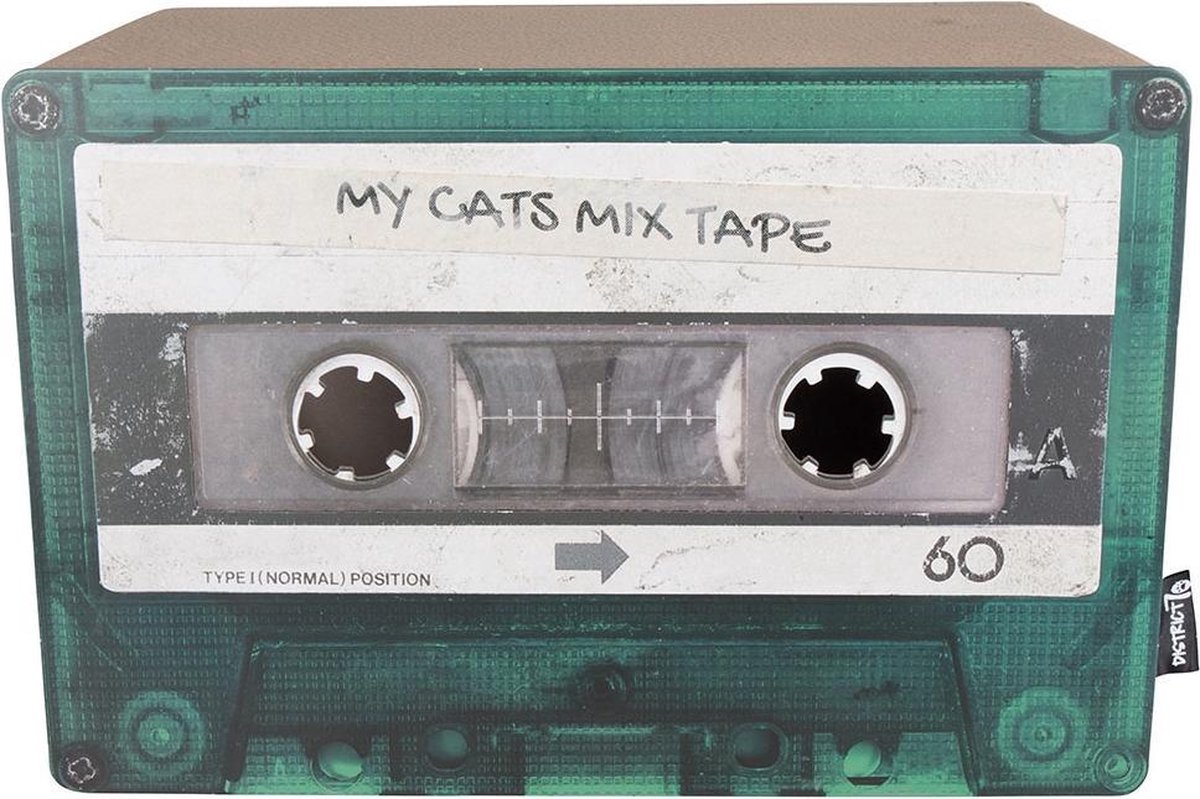 District 763 Krabmeubel Mixtape - Zwart