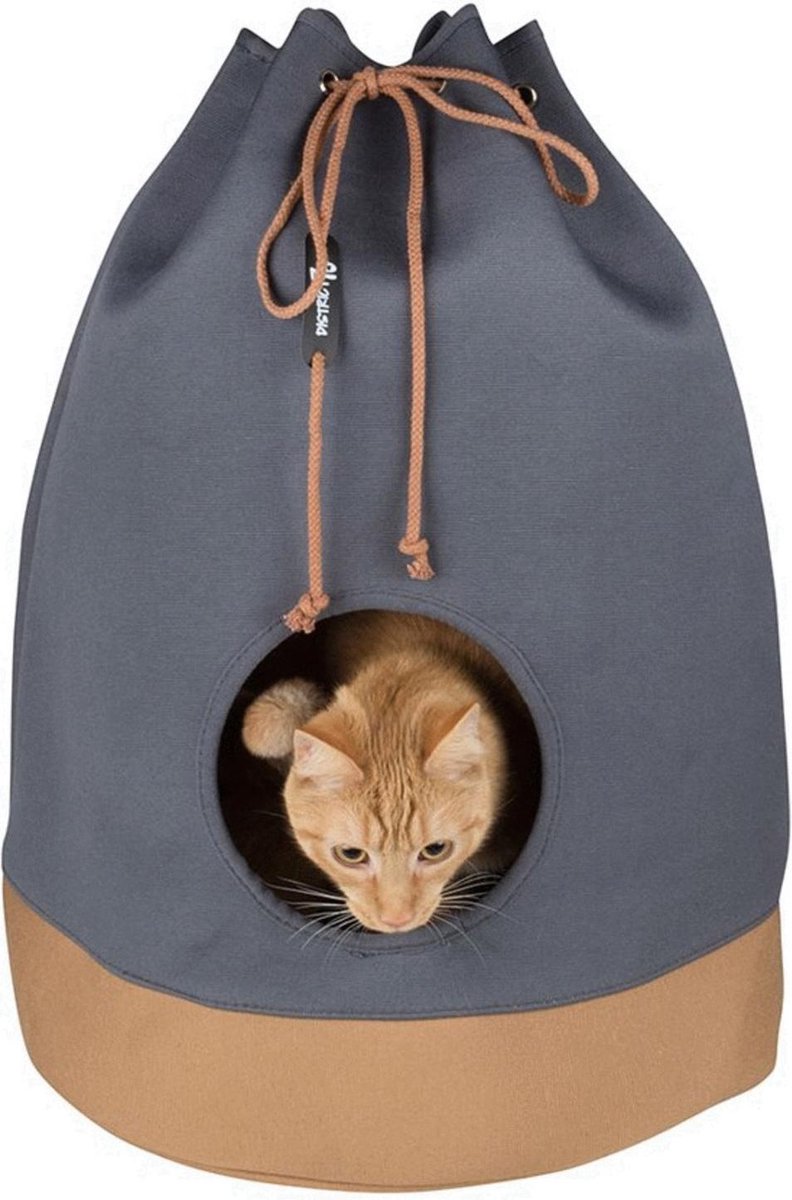 District 763 Kattenmand Casa Cognac - Grijs