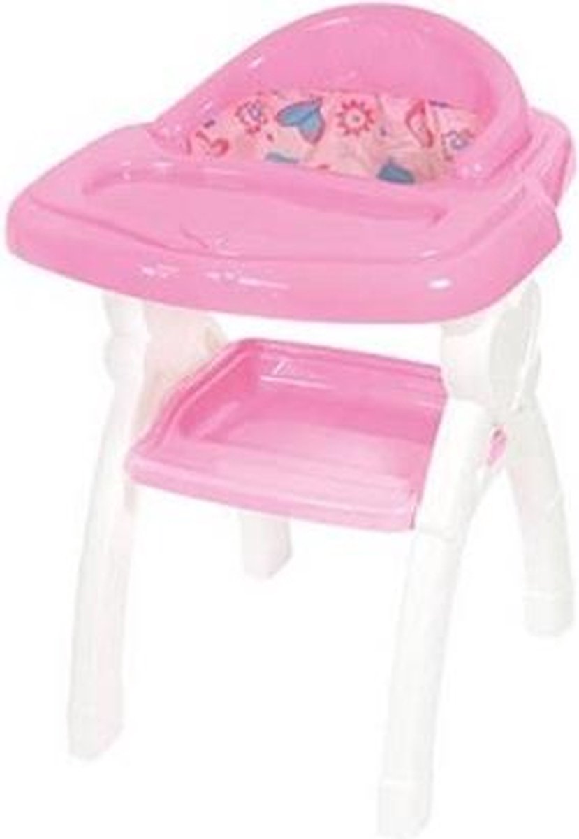 Toi-Toys Babypop Kinderstoeltje - 44cm - Roze