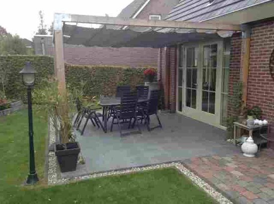 Nesling Harmonica Schaduwdoek, B 2,0m L 4,0m, Antraciet - Grijs