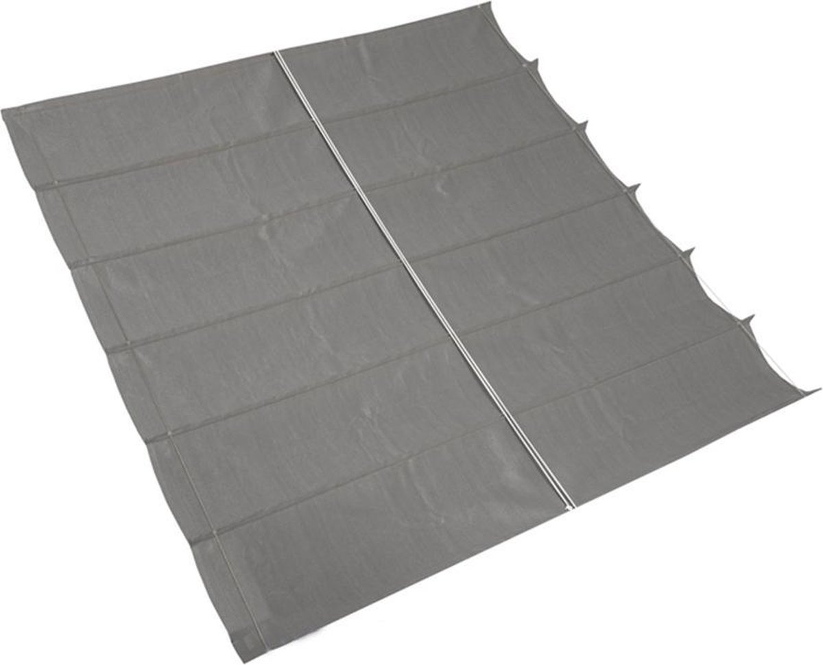 Nesling Harmonica Schaduwdoek, B 2,0m L 4,0m, Antraciet - Grijs