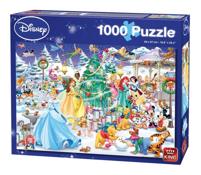 King legpuzzel Disney Winter Wonderland 1000 stukjes