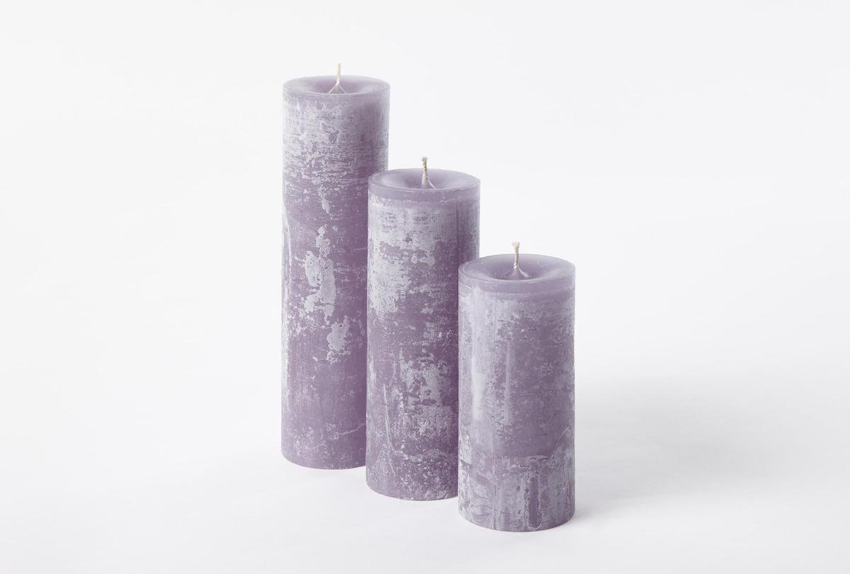 2x Stompkaarsen 15 Cm - Stompkaarsen - Oranje