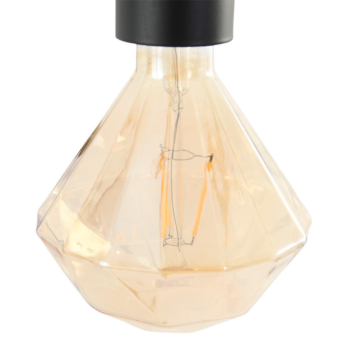 Light & Living - Light & Living Cody Vloerlamp - 22x18x145 C - Zwart