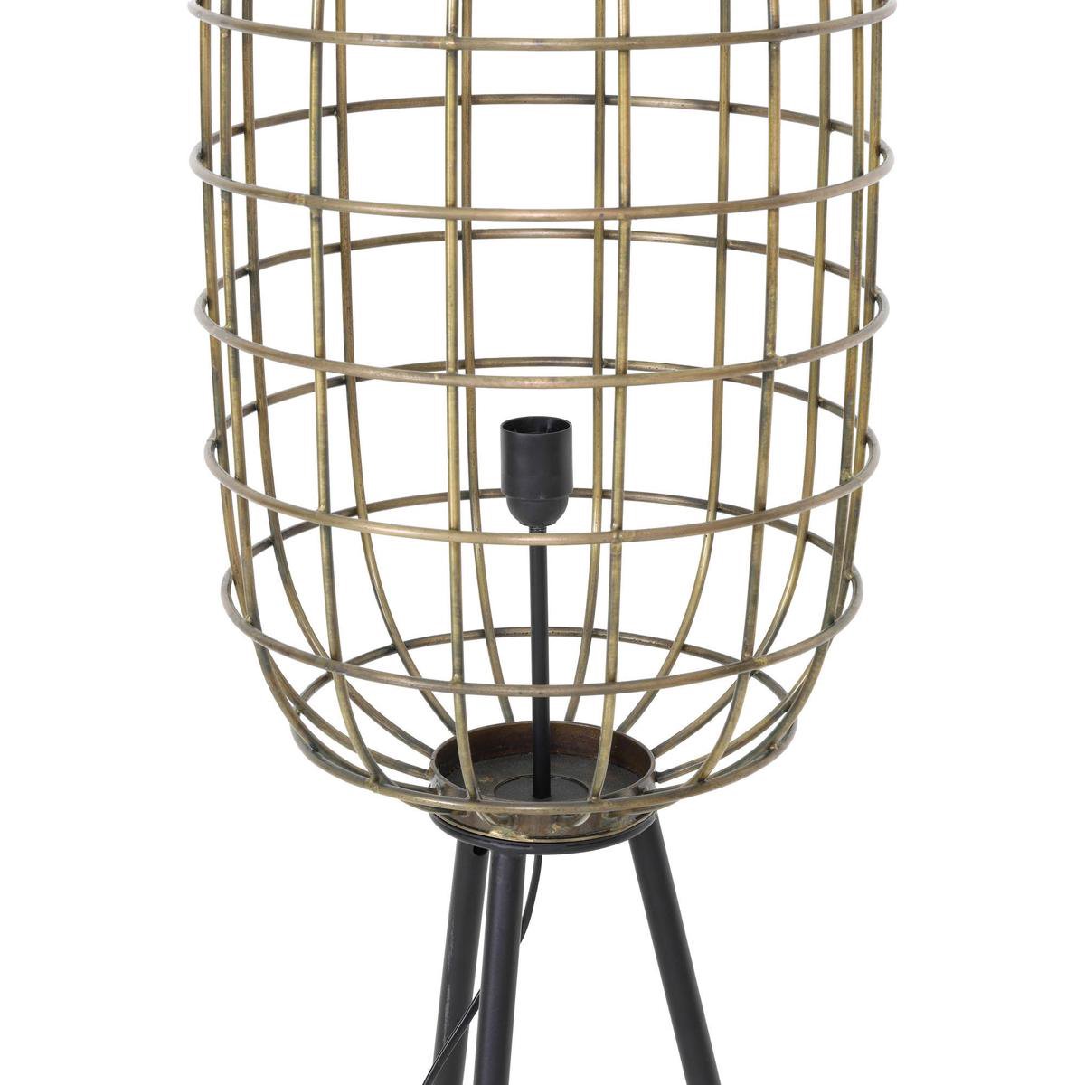 Light & Living - Light & Living Toah Vloerlamp - Ø36,5x151 C - Zwart