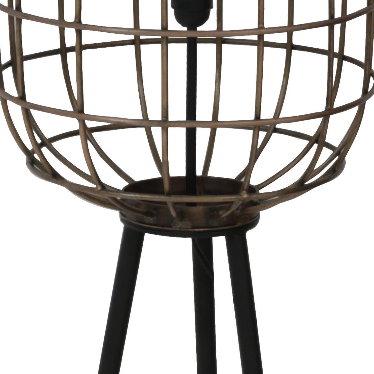 Light & Living - Light & Living Toah Vloerlamp - Ø36,5x151 C - Zwart