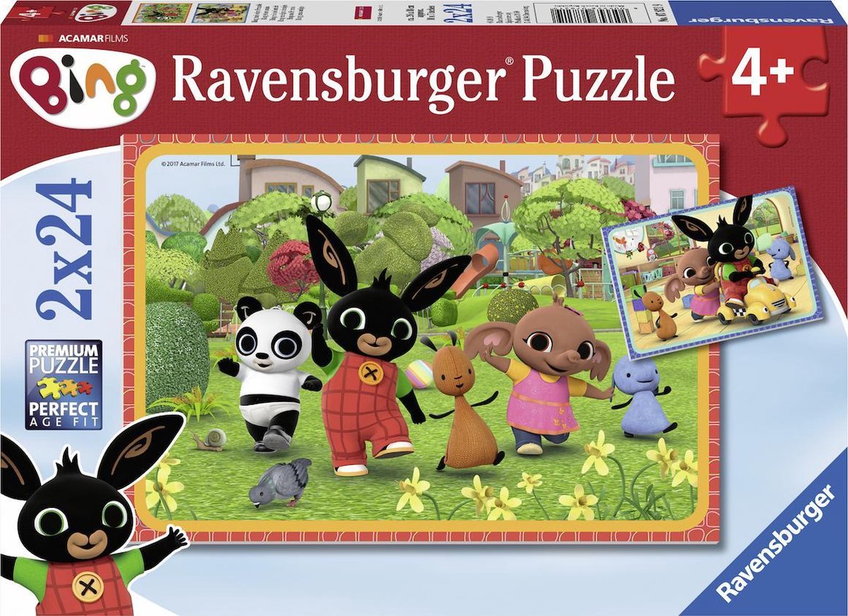 Top1Toys Puzzel Bing 2x24 Stukjes