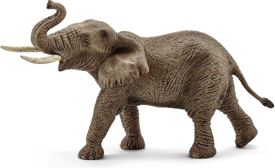 Schleich Afrikaanse Olifant Mannetje 14762 - Grijs