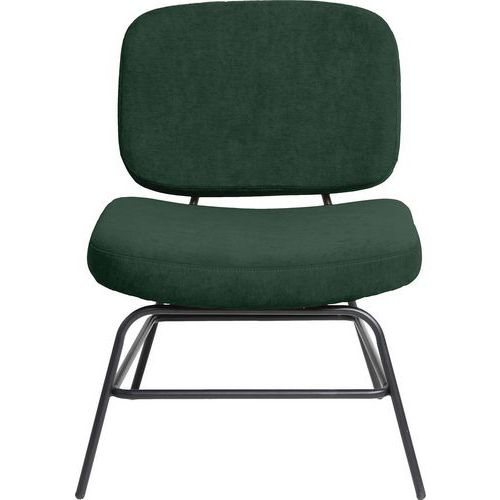 Paperflow Fauteuil Curve zwarte voet -