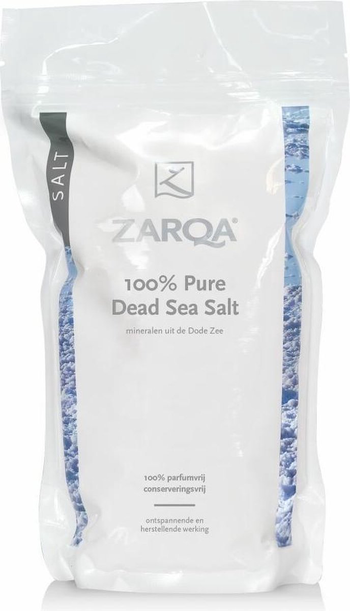 Zarqa Dode Zeezout Navulzak Voordeelverpakking 6x1 Kilo