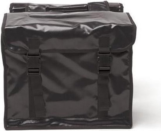 New Looxs Dubbele Fietstas Bisonyl 66l - Zwart