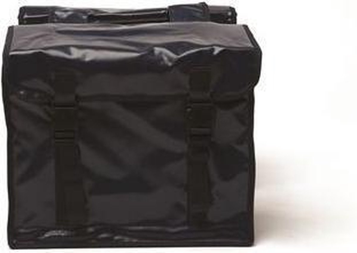 New Looxs Dubbele Fietstas Bisonyl 66l - Zwart