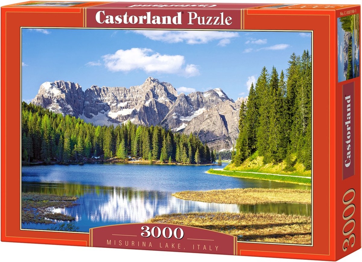 Castorland legpuzzel Misurina Lake, Italy 3000 stukjes