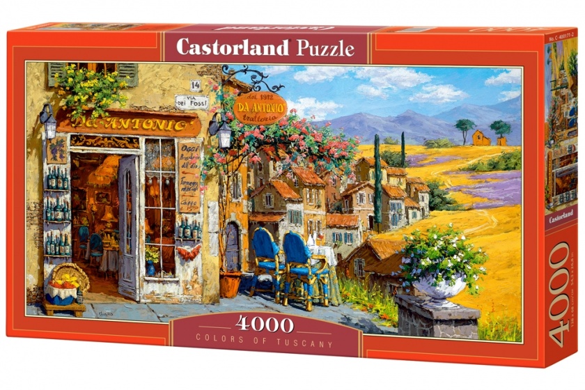 Castorland legpuzzel Colors of Tuscany 4000 stukjes