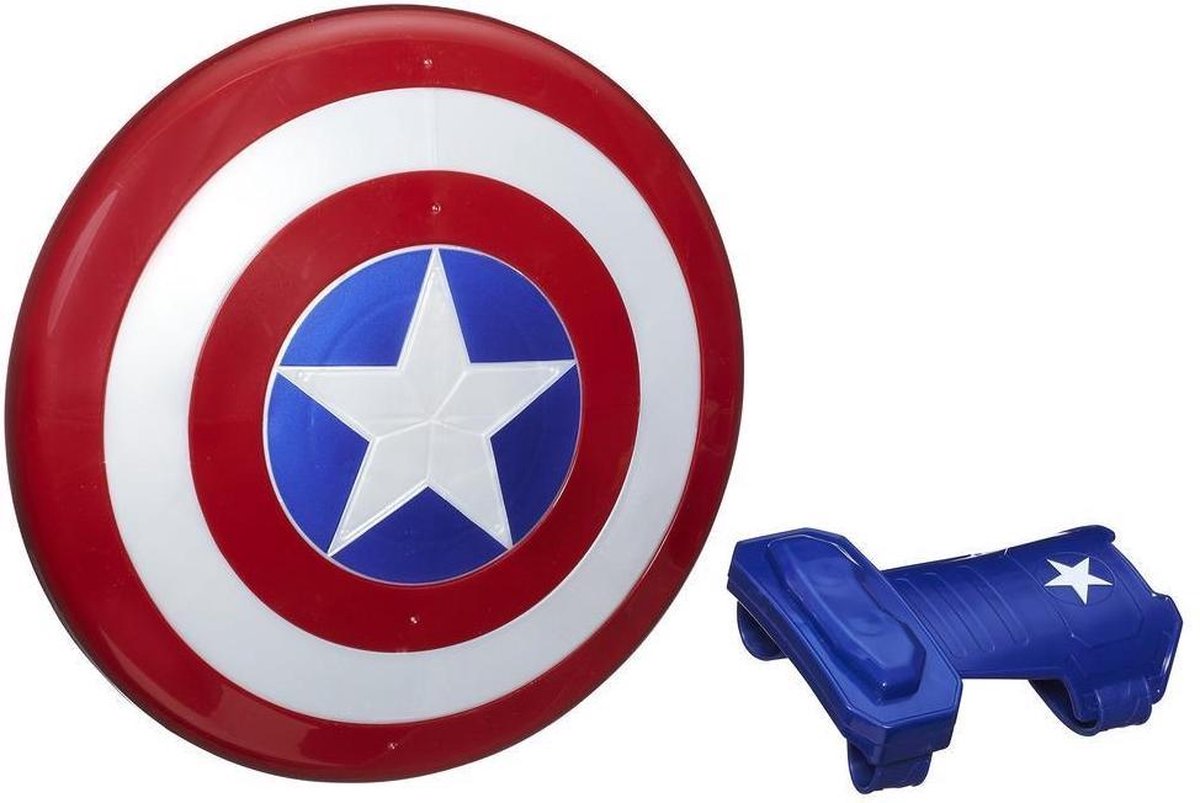 Marvel speelset Avengers Captain America rood/blauw 2 delig