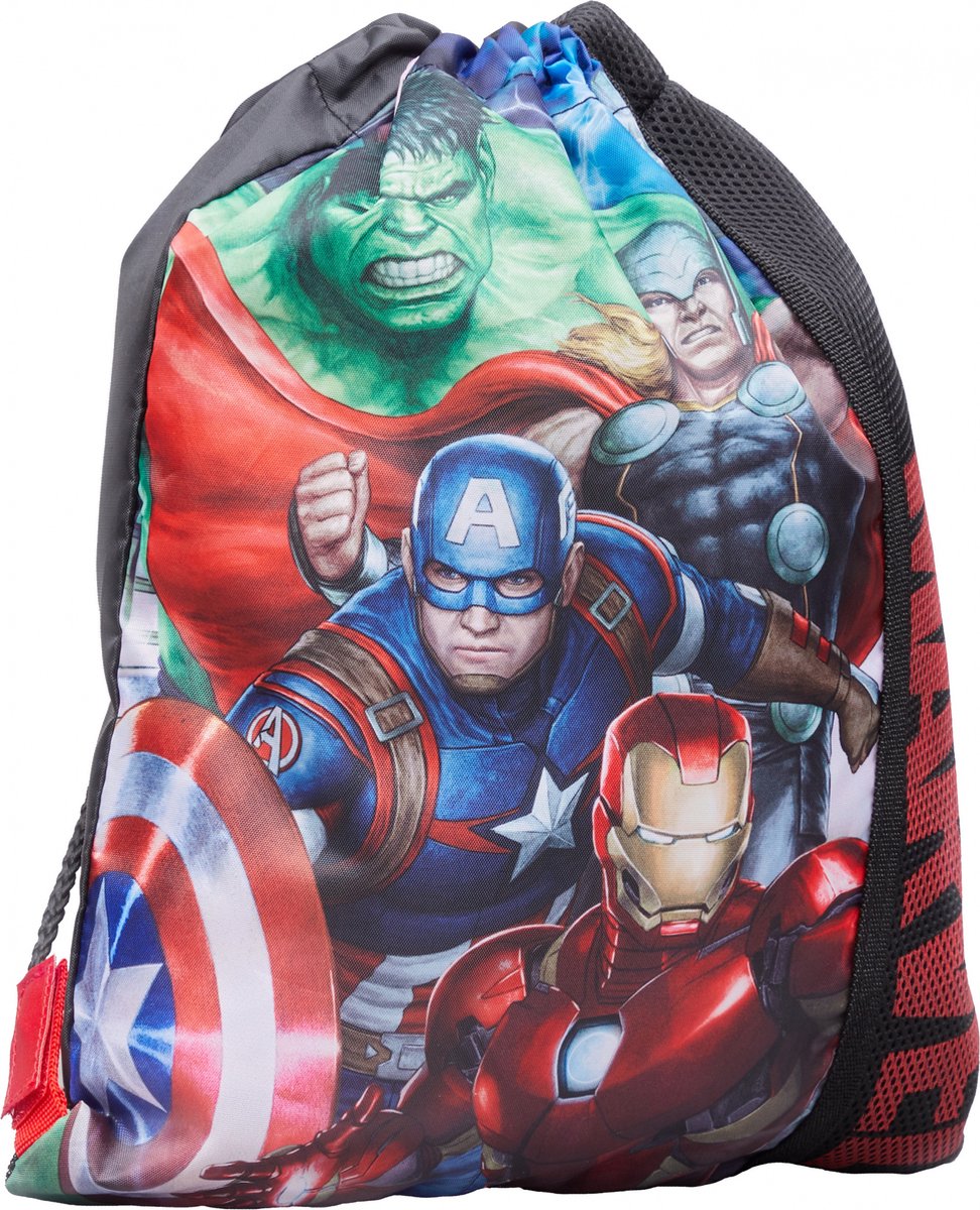 Marvel rugzak Avengers junior polyster - Zwart