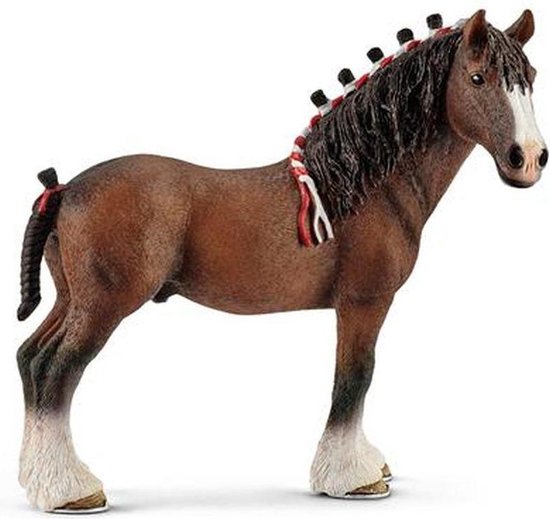 Schleich Clydesdale Hengst 13808 - Bruin