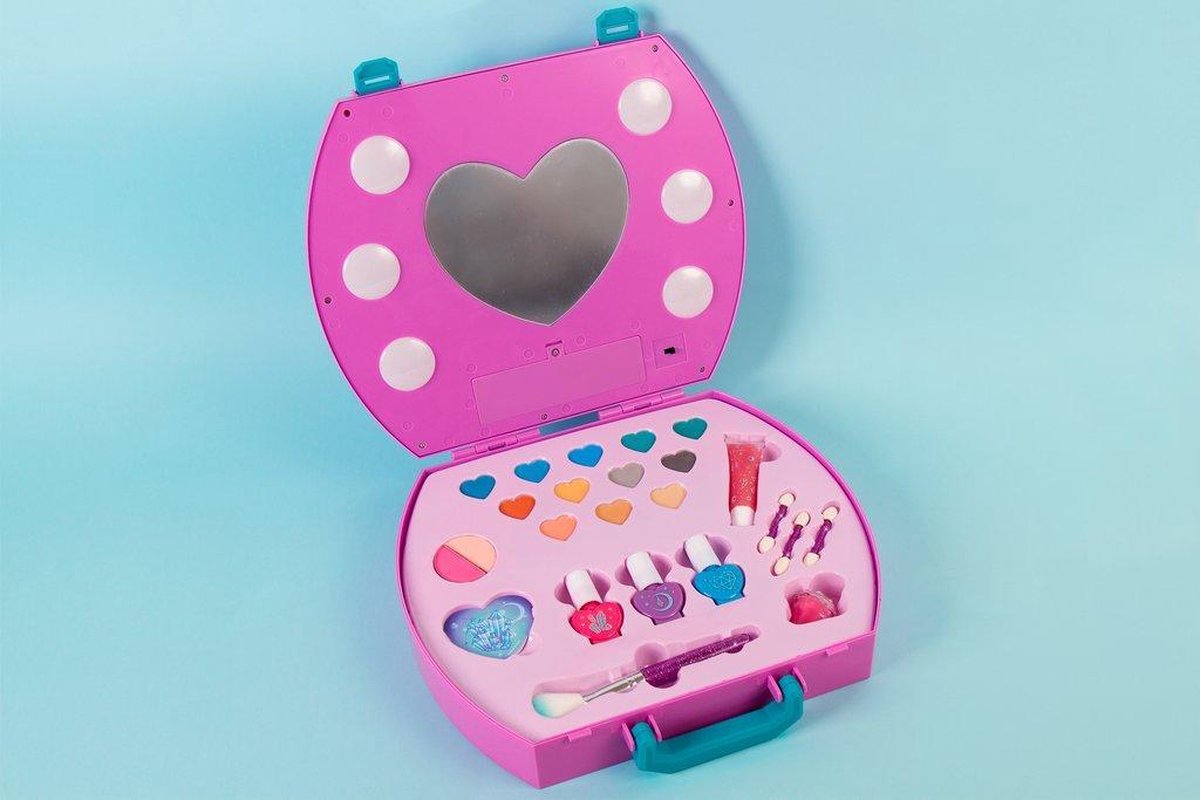 make it real make upkoffer Cosmetic Studio meisjes 25 delig - Roze