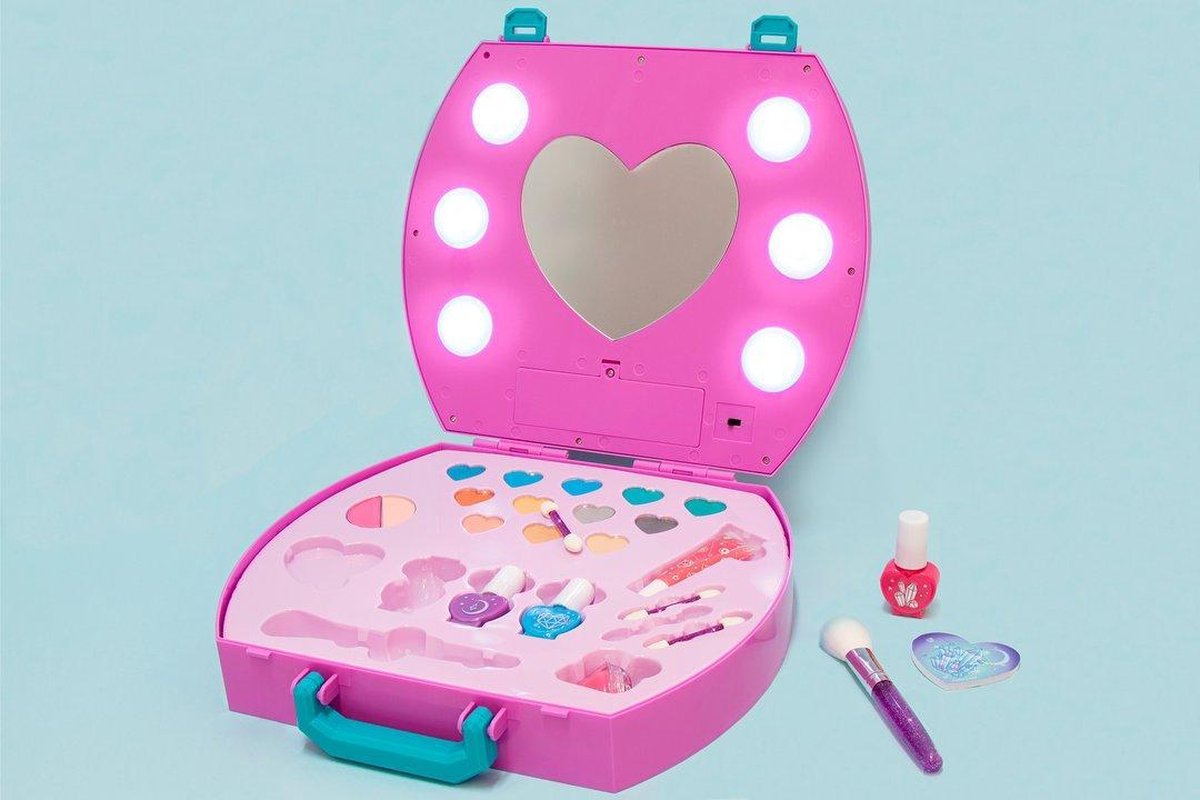 make it real make upkoffer Cosmetic Studio meisjes 25 delig - Roze